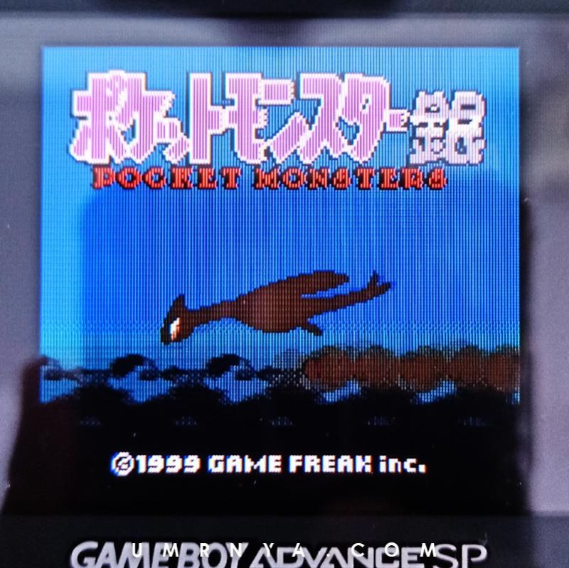 Kaset Original Pokemon Silver Version Nintendo Gold Game boy color gbc GBC GBA SP