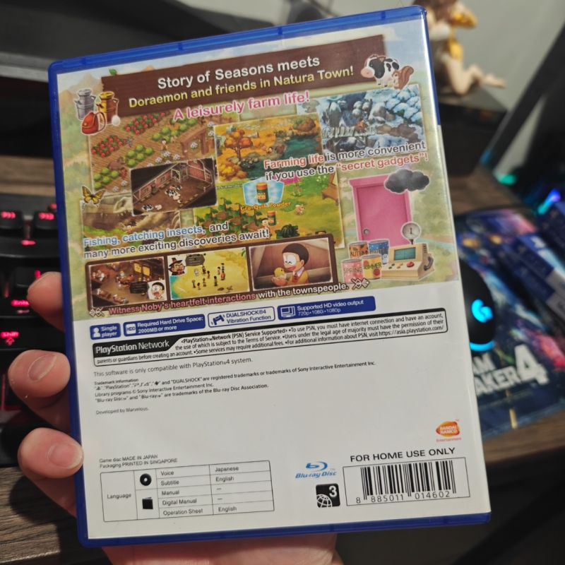 HYBRID AUCTION PS4 Game Doraemon Story of Seasons