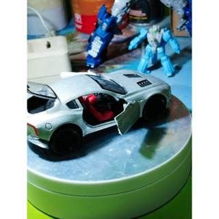 diecast Maserati silver 12 Granturismo