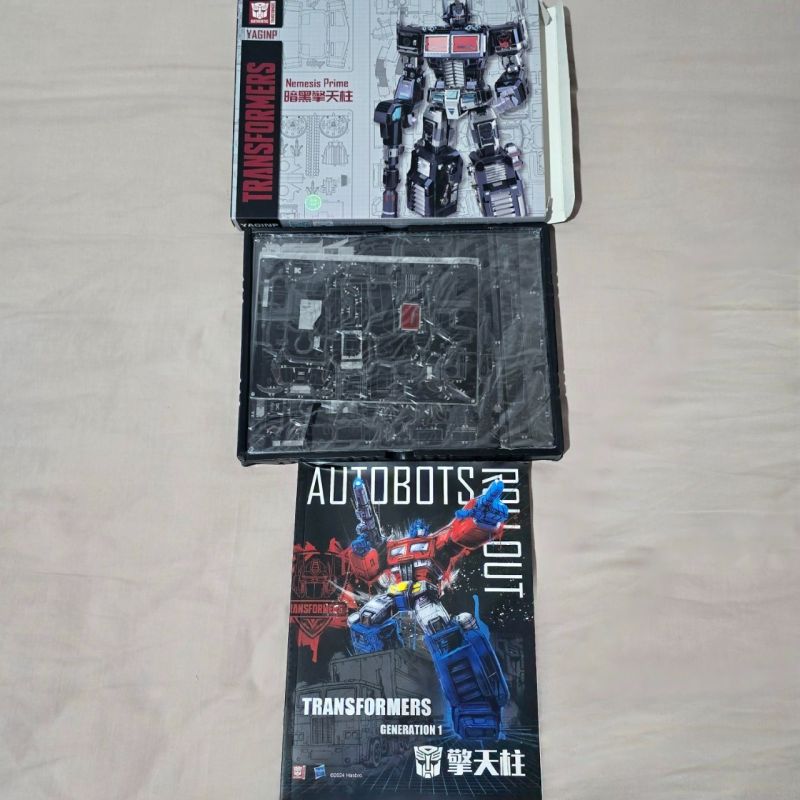 Model Kit Yolopark 3D Metal Puzzle Transformer Nemesis Prime