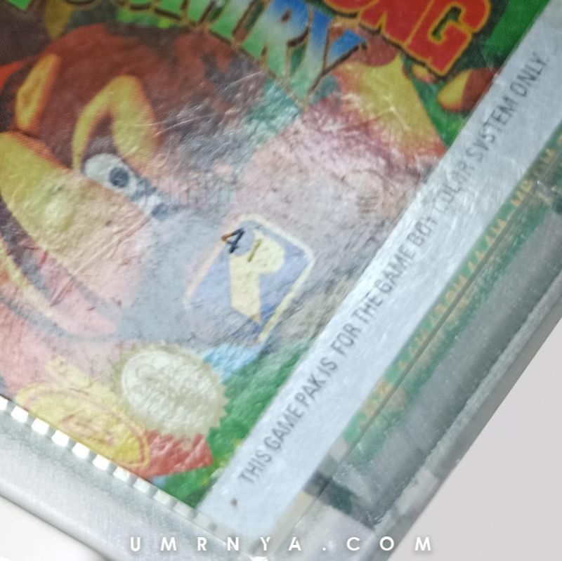 Kaset Original Nintendo Donkey Kong Country Gameboy GBA Advance SP
