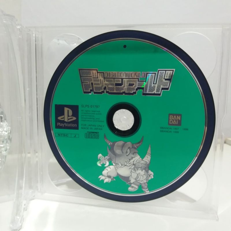 280 Kaset PS1 Harvest Moon Original Japan dan 281 Kaset PS1 Digimon World Original Japan -Aton Kan