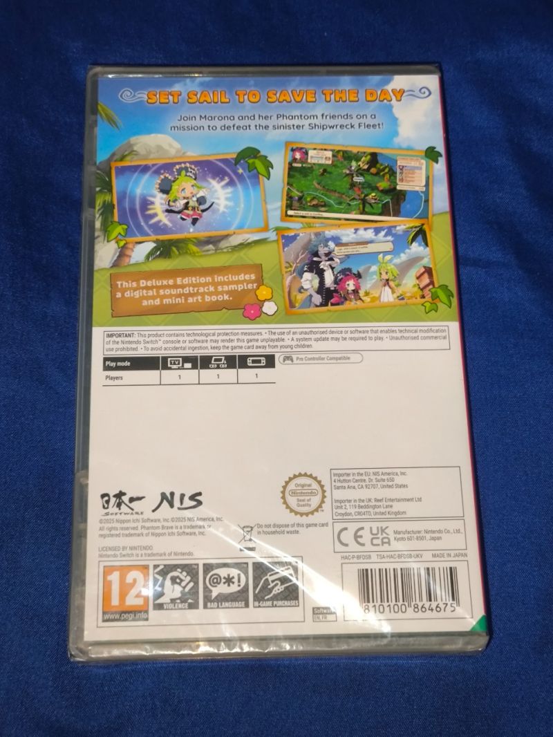 Phantom Brave The Lost Hero Deluxe Edition - Nintendo Switch