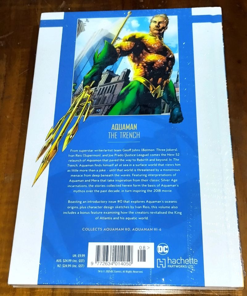 Komik AQUAMQN : The Trench - Heroes & Villains Collection, DC Comics, Hardcover, New Segel