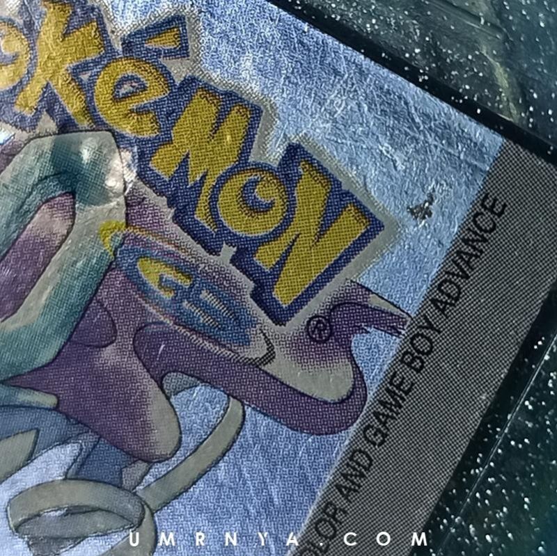 Kaset Original Pokemon Crystal Kristal Nintendo Gameboy Color GBC GBA Cartridge Game