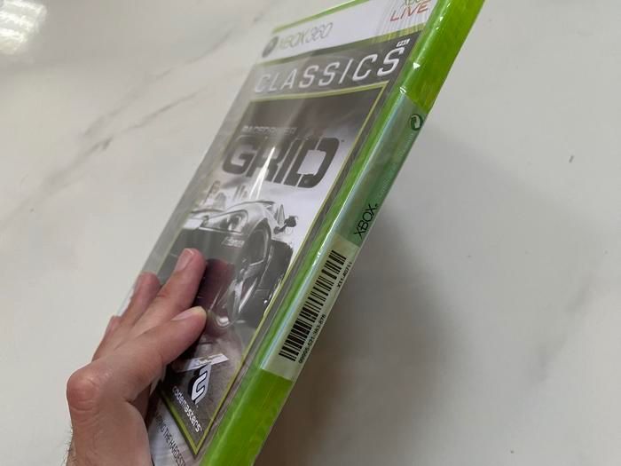 NEW SEALED Xbox 360 Racedriver GRID CD DVD BD Ori Region PAL Original Kaset New Segel