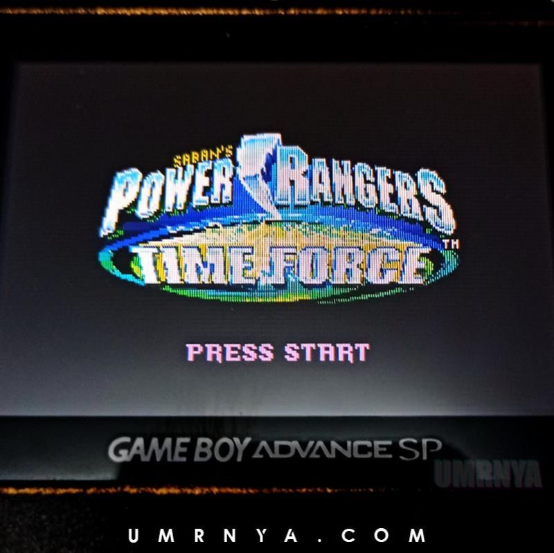 Kaset Original Nintendo Gameboy Power Rangers Time Force GBC GBA SP