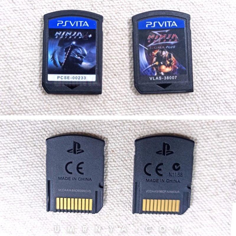 Paket 2 Kaset Ninja Gaiden Sigma 2 Plus 2+ PSVita PS Vita Playstation
