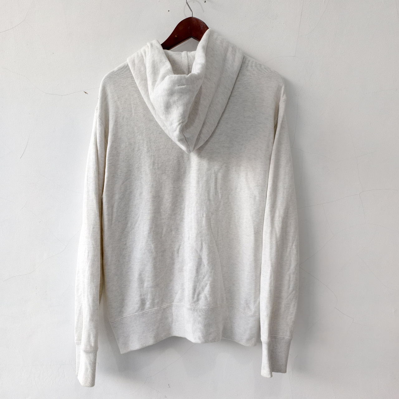 ZIP HOODIE UNIQLO - Putih