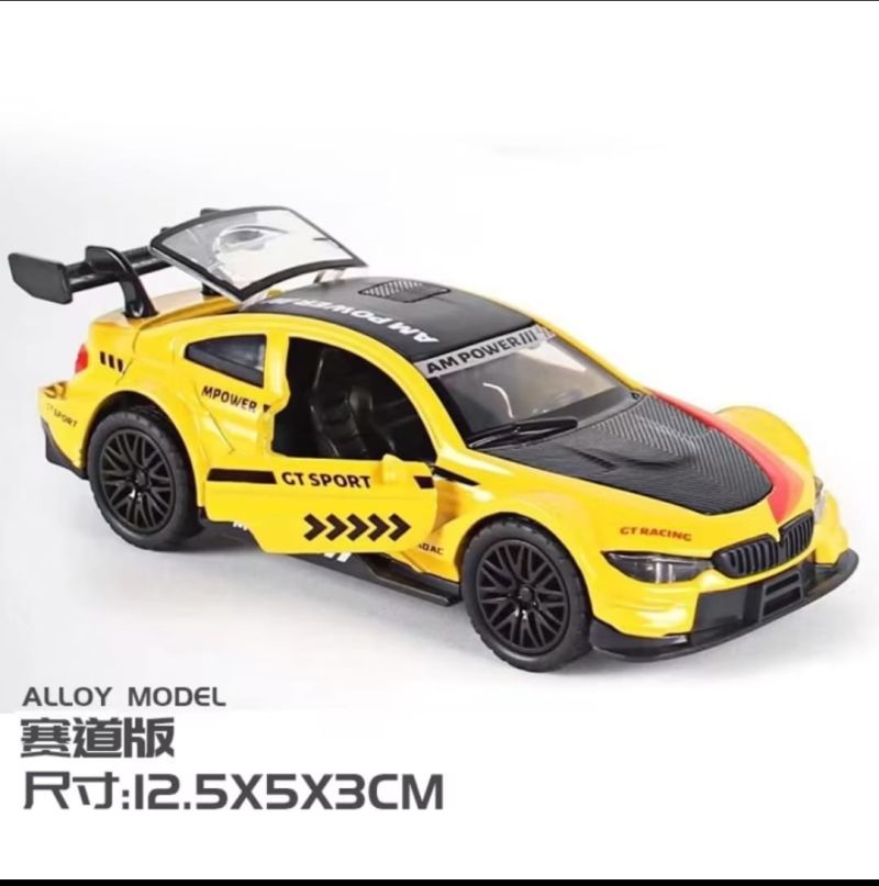 diecast BMW GTR racing skala 1:36