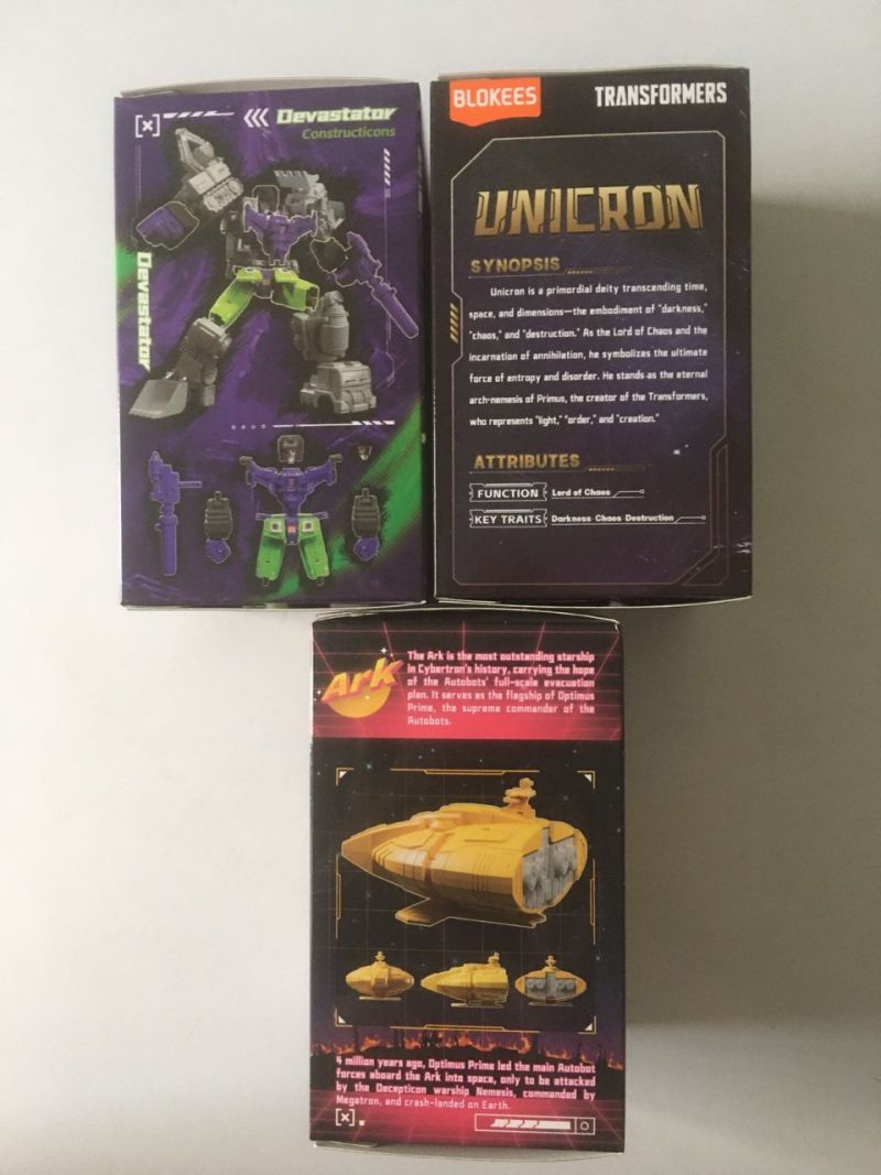 Blokees Devastator Combining Accessory, Unicorn, Transformers Ark