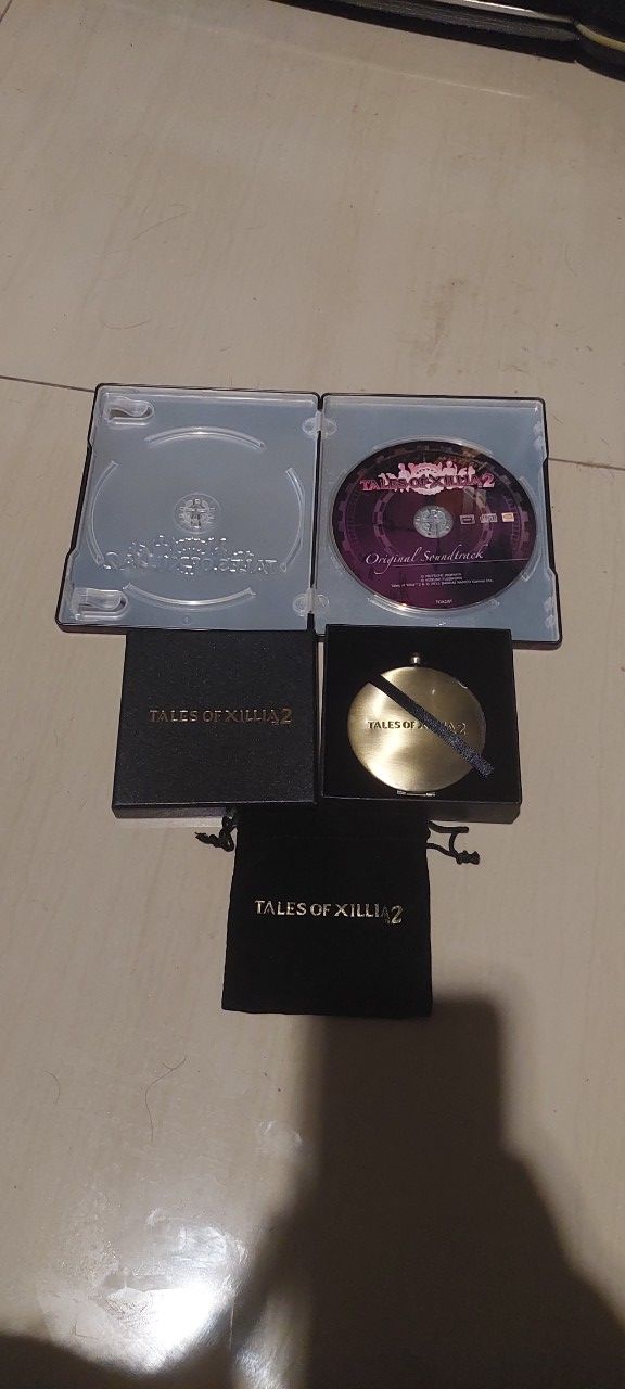 Tales of Xillia 2 Artbook, OST and Pocket Watch