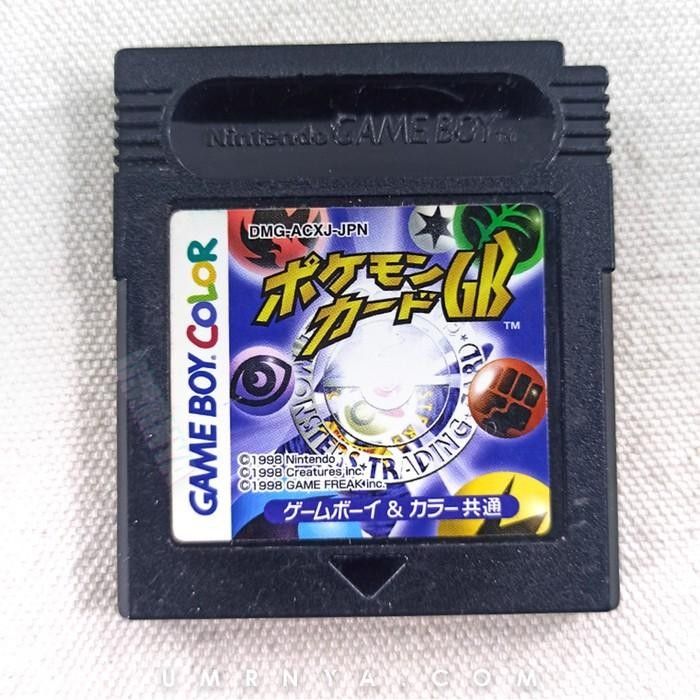 Kaset Original Pokemon trading card Nintendo Gameboy Color GBC GBA DMG