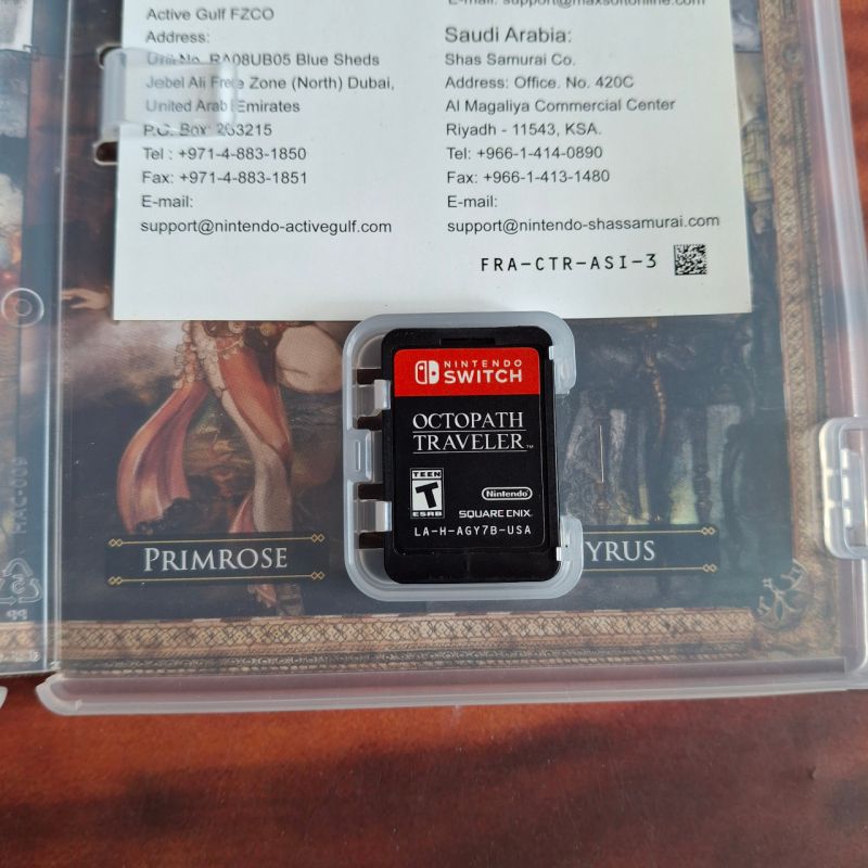 Octopath Traveler Nintendo Switch - Second/Bekas