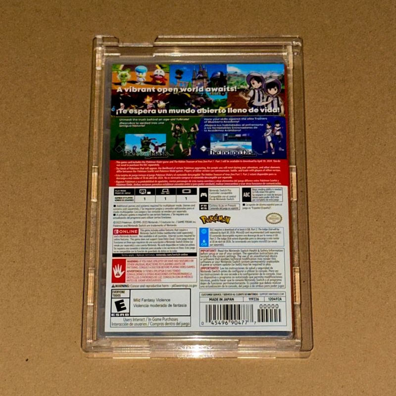 Pokémon Violet + The Hidden Treasure of Area Zero | 00000 (USA)