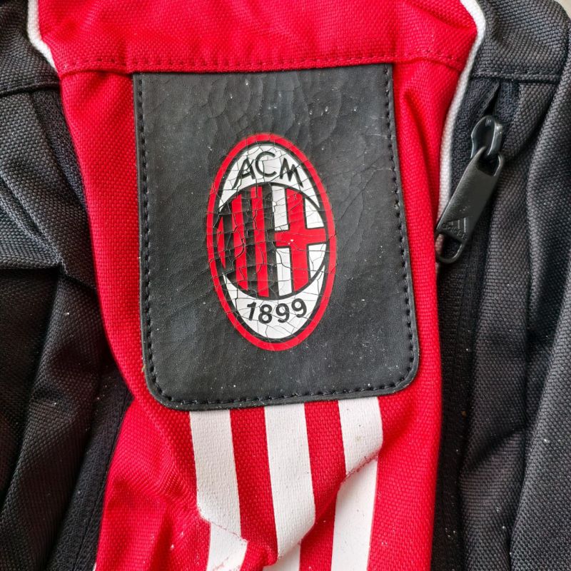 Tas Sepatu Adidas AC Milan Original 2012/13 - Hitam Merah Putih