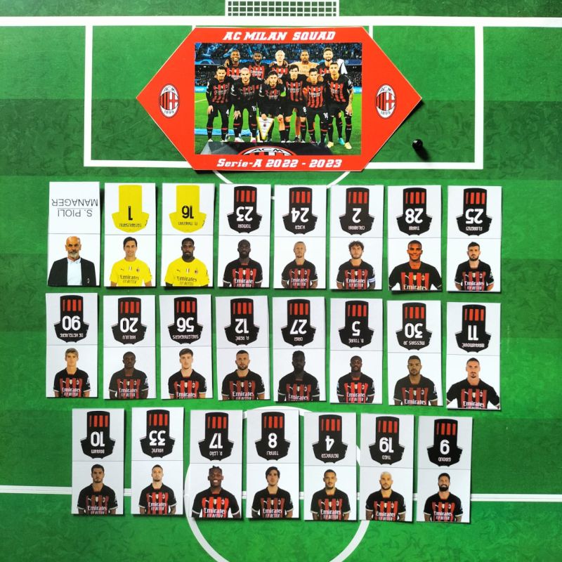 [LIGA ITALY] Mainan Bola Kertas plus gawang Klub