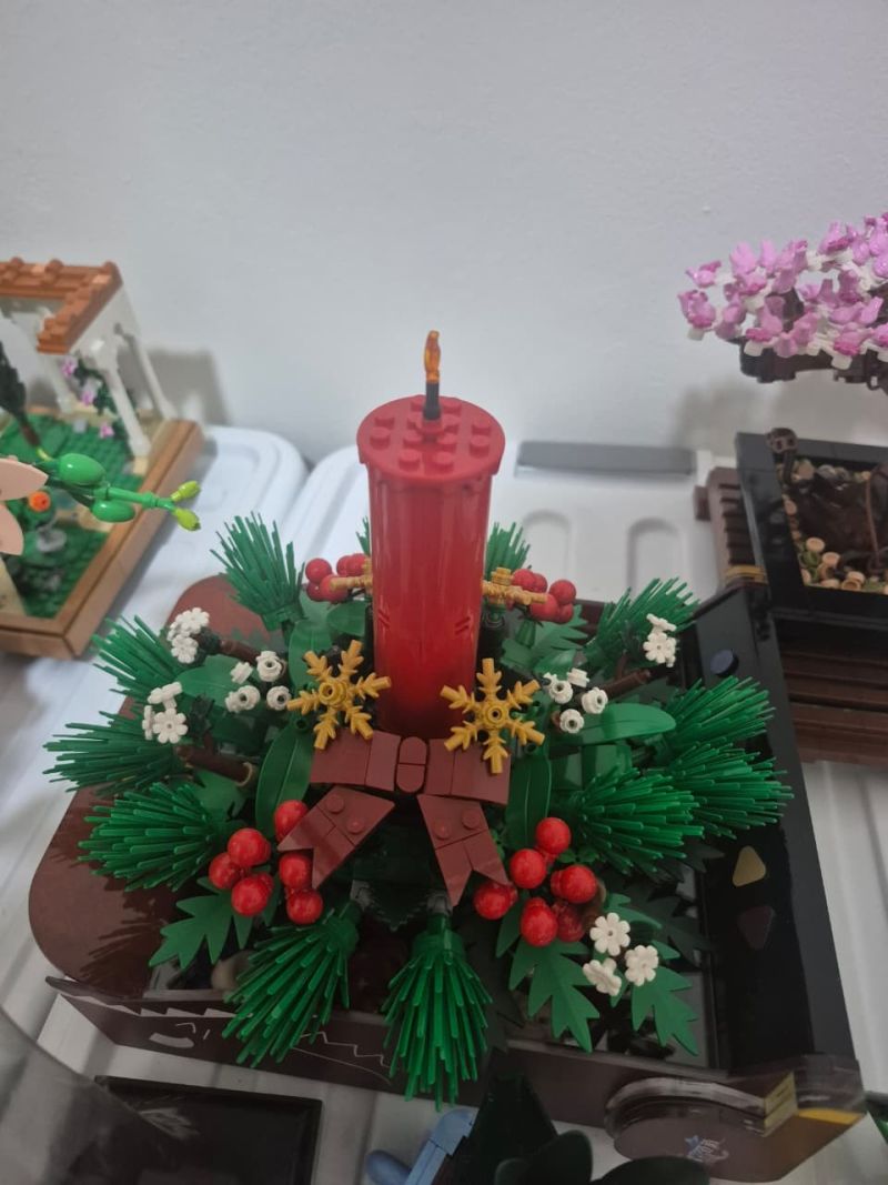 Lego christmas & orchid