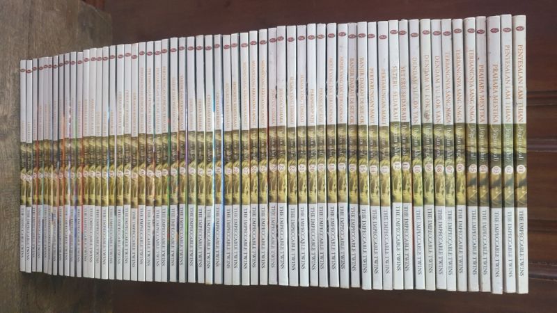Komik The Impeccable Twins Lengkap I,II,III. Total 110 buku. Welly Hidayat