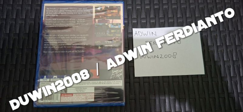 PS4 Playstation 4 - LRG Limited Run Games - The Swindle