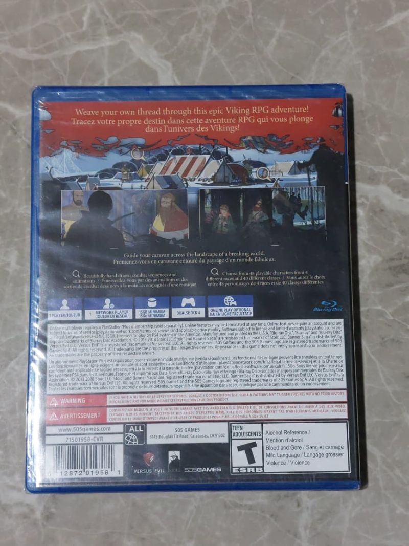 The Banner Saga Trilogy Bonus Edition (Region 1 / US)
