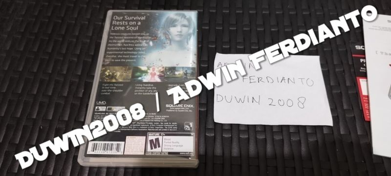 PSP Playstation Portable - The 3rd Birthday