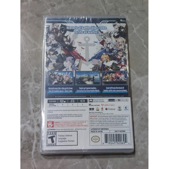 Azur Lane: Crosswave - Nintendo Switch (REG 1 / US)