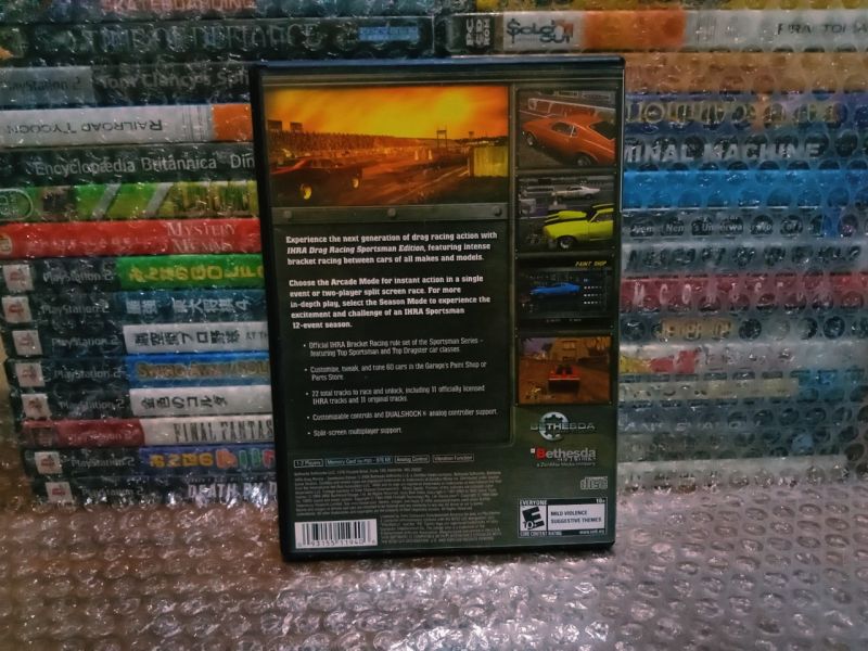 Game PS2 Original IHRA Drag Racing Sportsman Edition US