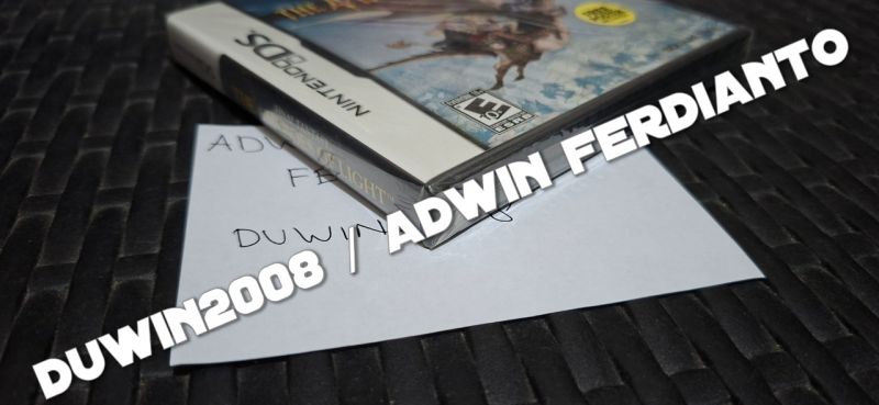 Nintendo DS - Final Fantasy 4 Heroes Of Light + Poster