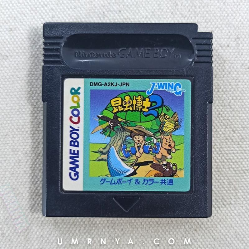 Kaset Original Nintendo Konchuu Hakase 2 Gameboy GBC Game Boy GBA insect doctor