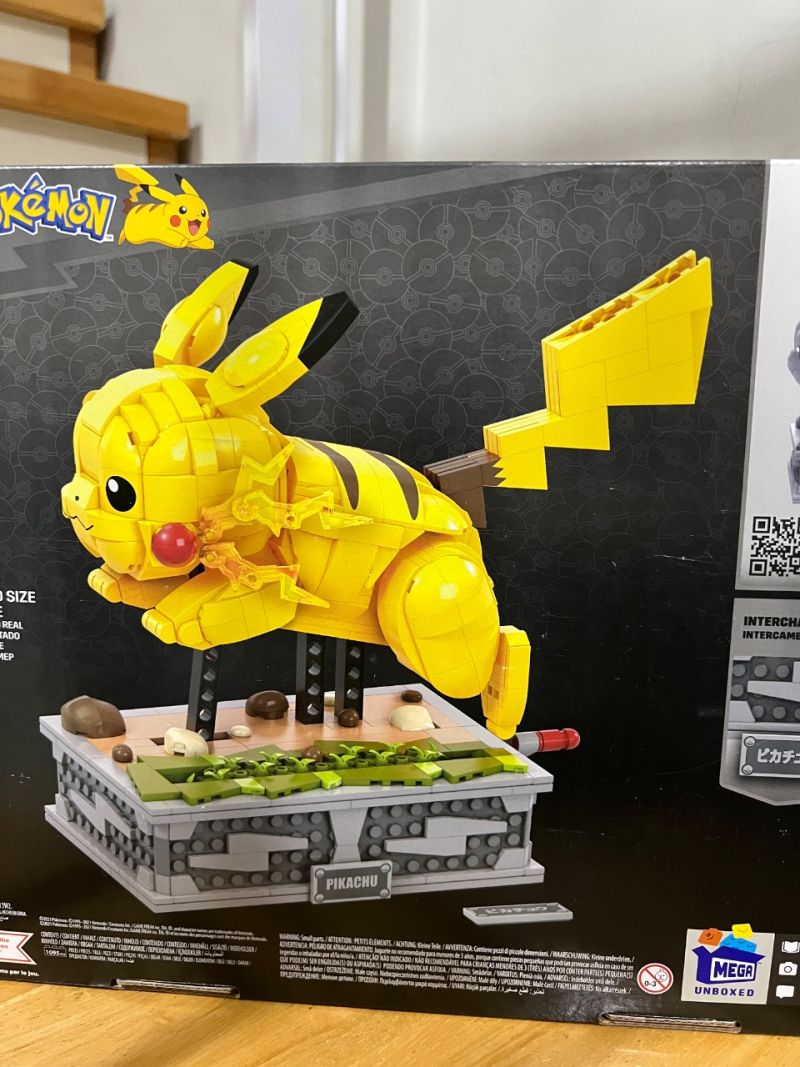 Blok Pokemon Pikachu Moving (Bergerak)
