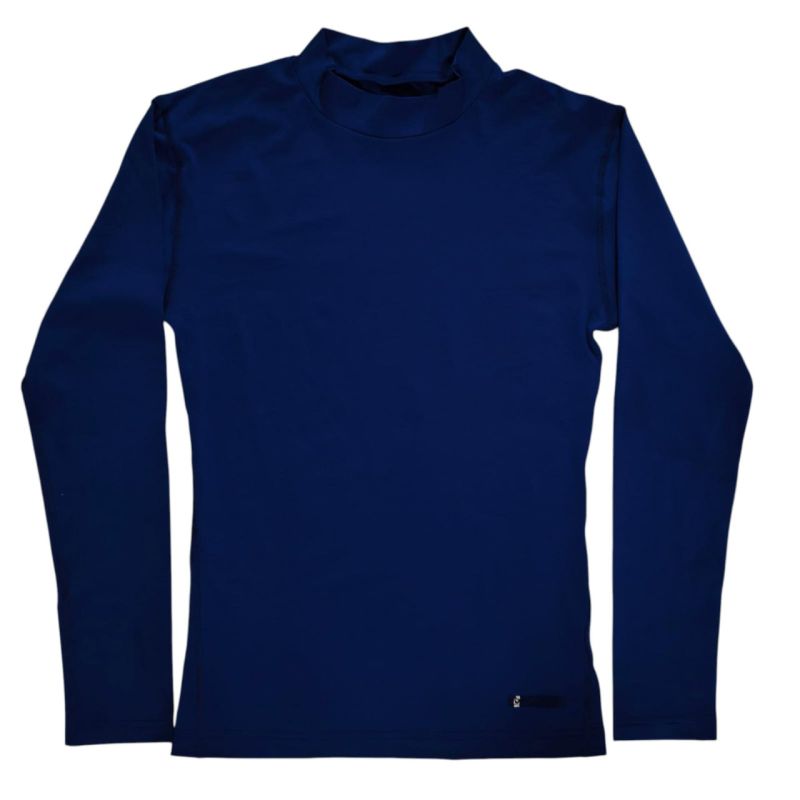 visiom quest Baselayer Long Sleeve Undershirt Inner blue High Neck