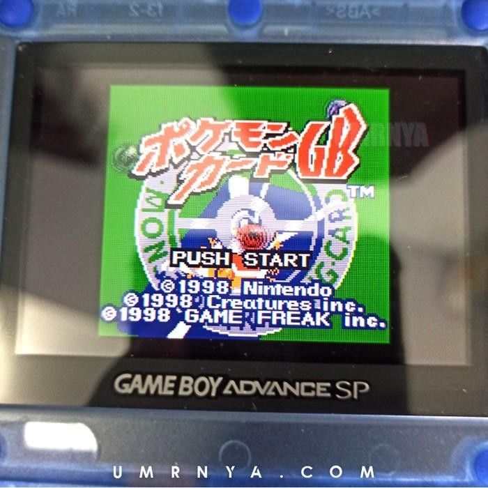 Kaset Original Pokemon trading card Nintendo Gameboy Color GBC GBA DMG