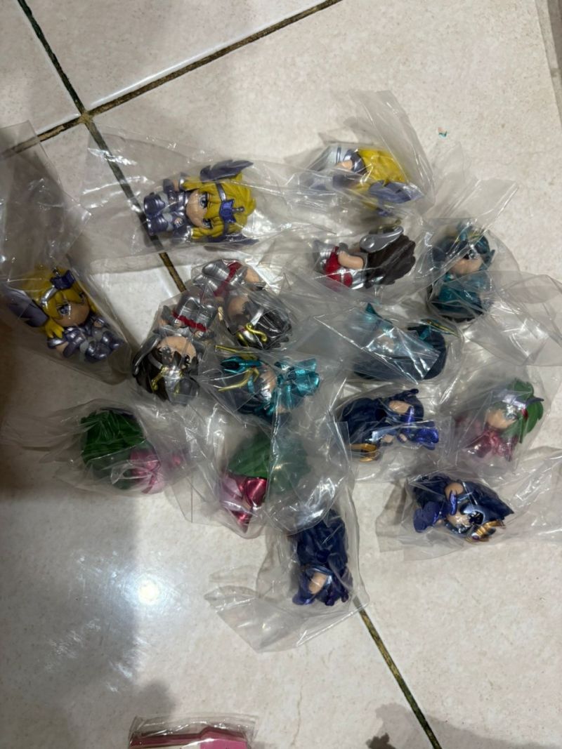 Machiboke Saint Seiya (Set Lengkap 5 pcs) Original Bandai