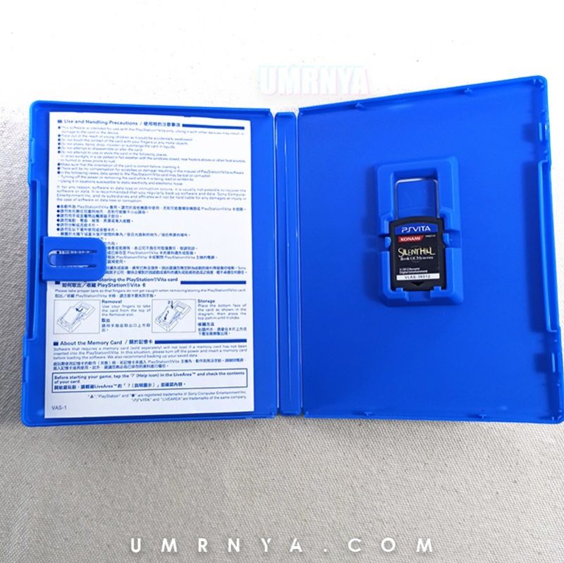 Kaset Original PSVita Silent Hill Book Of Memories Memorie PS vita
