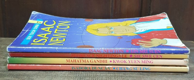 Komik Seri Tokoh Dunia. Total 4 Buku. Kevin Jo