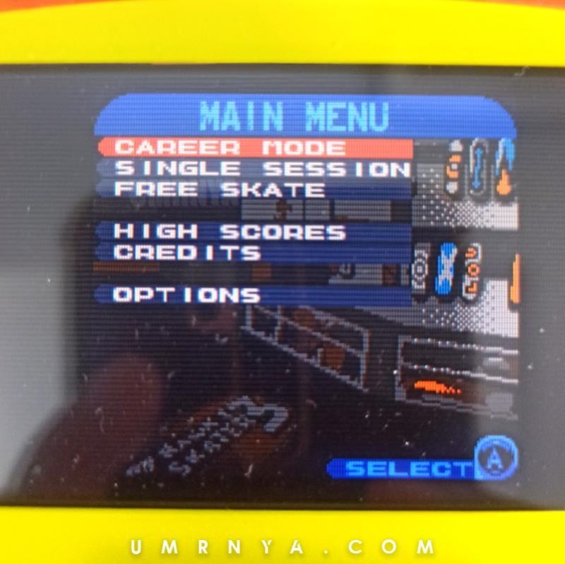Kaset Tony Hawks's Pro Skater 3 Hawks Original Nintendo Gameboy Color GBC GBA SP Cartridge game boy