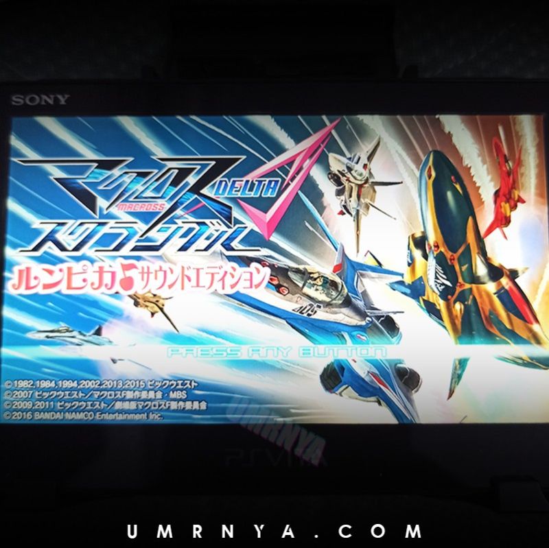 PSVita Macross Delta Scramble Rune Pika Sound Edition Runpika Ps Vita Playstation