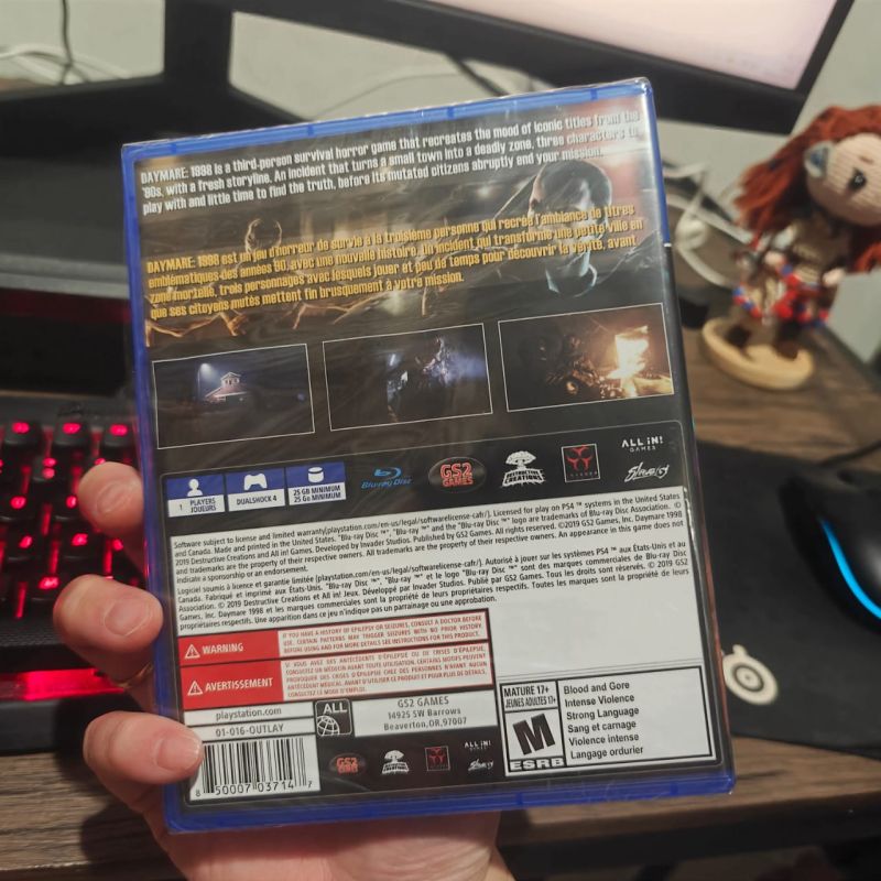 [HYBRID AUCTION] NEW SEALED PS4 Game Daymare 1998