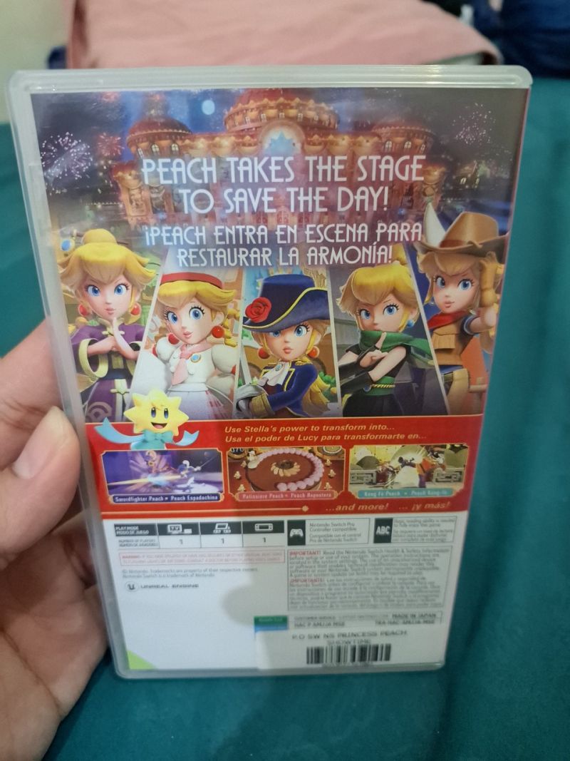 PRINCESS PEACH SHOWTIME