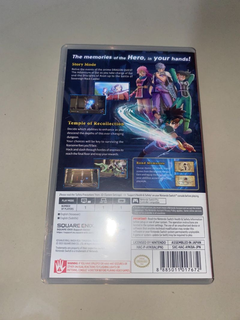 Infinity Strash Dragon Quest The Adventure of Dai (Nintendo Switch)