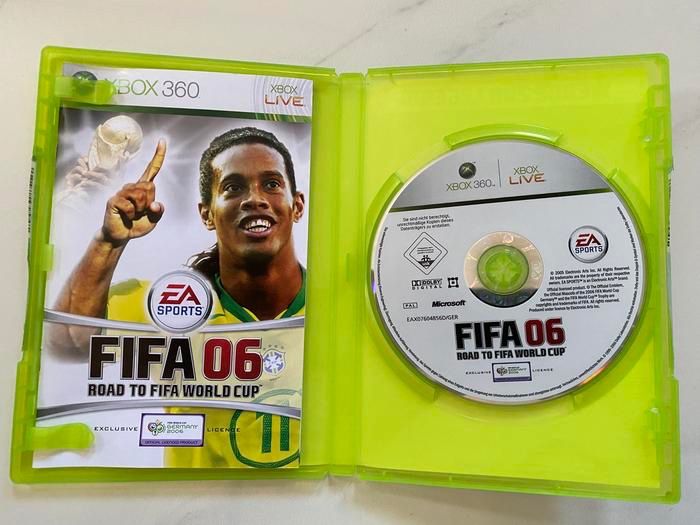 Xbox 360 Fifa 06 CD DVD BD Ori Region PAL 2006 RARE langka eksklusif