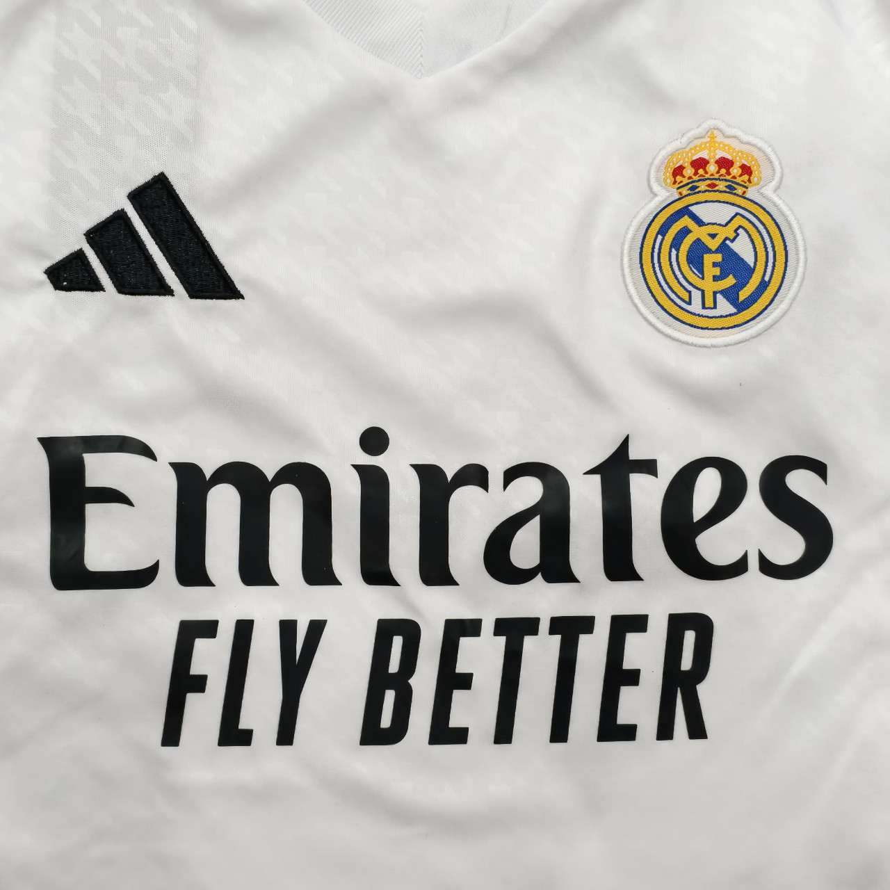Jersey Sepak Bola Real Madrid home kids 24/25