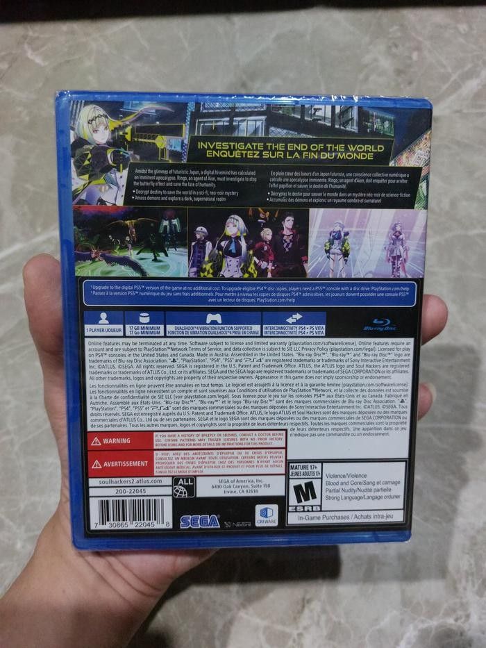Soul Hackers 2 REG 1 / PURE US / ALL