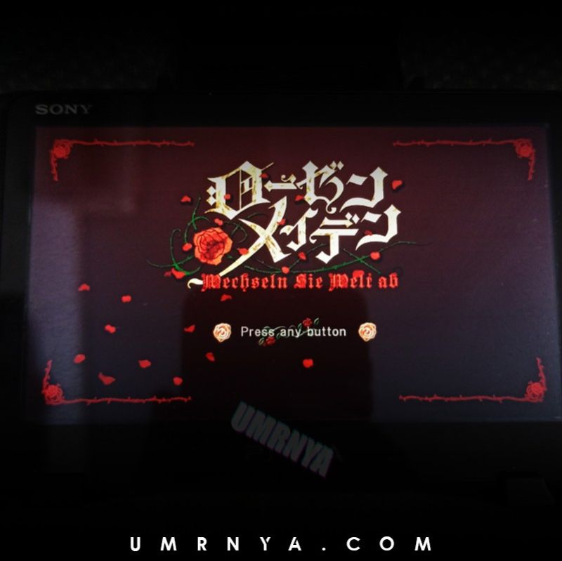 Kaset Original PSVita Rozen Maiden Wechseln Sie Welt ab PS Vita PS2 2 Playstation Cartridge