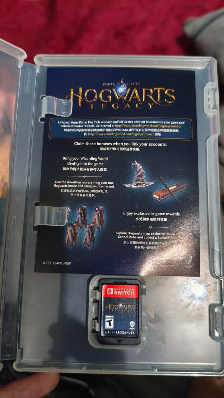 126 Catridge Hoghwarts Legacy REG USA