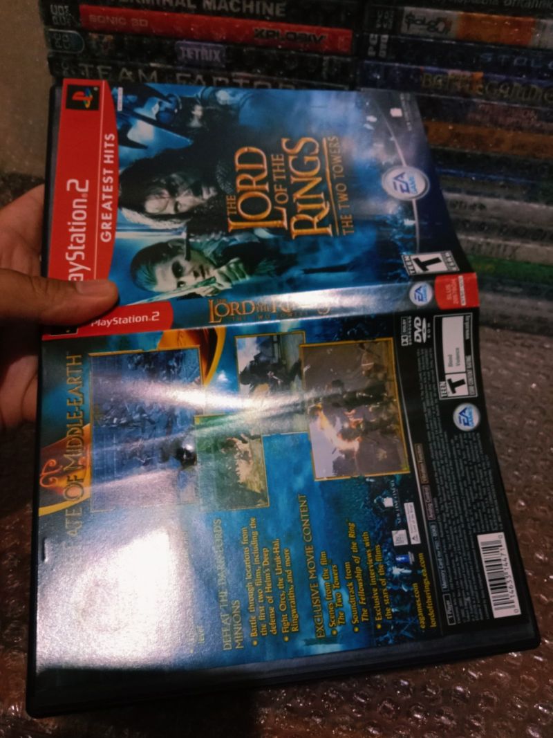 Game PS2 The Lord of The Rings The Two Towers US