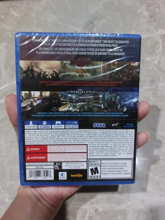Bayonetta and Vanquish 10th Anniversary Bundle REG 1 / PURE US / ALL