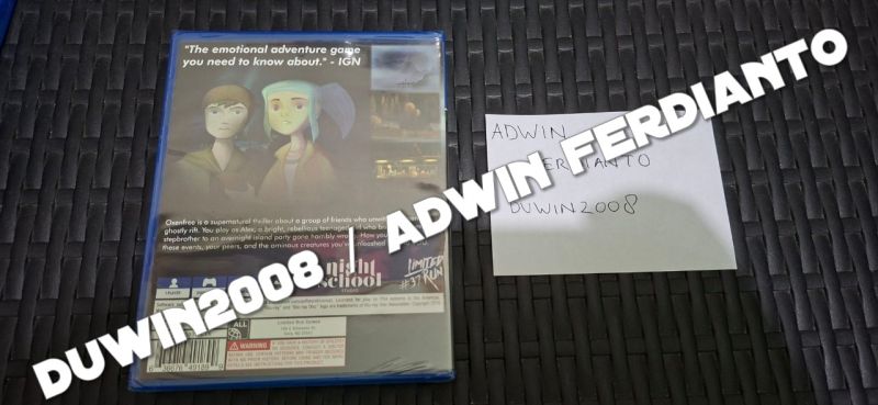 PS4 Playstation 4 - LRG Limited Run Games - Oxenfree