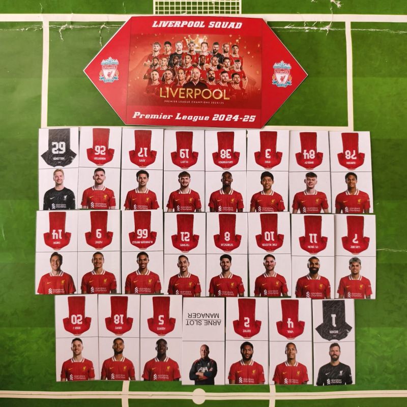 [LIGA INGGRIS] Mainan Bola Kertas plus gawang Klub